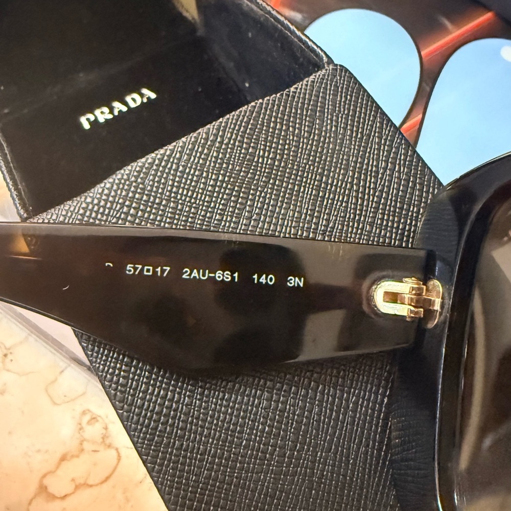 PRADA OPR 32PS HAVANA
BROWN GRADIENT women sunglasses 
Size 57-17-140 - Picture 5 of 14